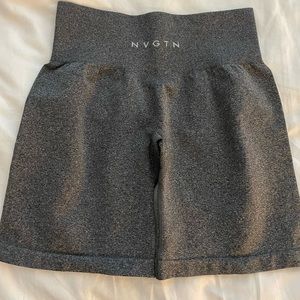Nvgtn black speckled pro shorts
